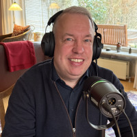 Jean-Marie Leone bei Podcast-Aufnahme