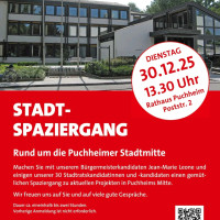 Plakat SPD-Stadtspaziergang