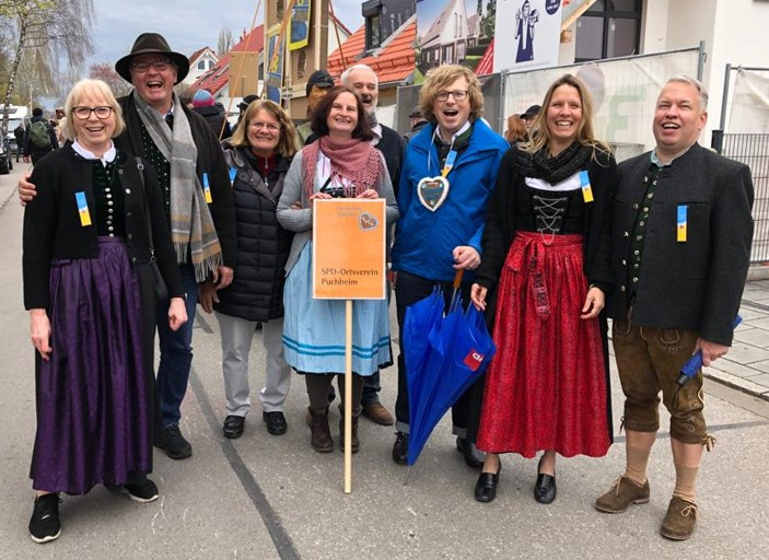 Festzug Puchheimer Volksfest Auftakt 2025