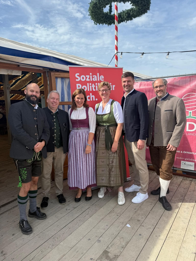 Leone mit Verena Dietl und Daniel Liebetruth Aubinger Herbstfest