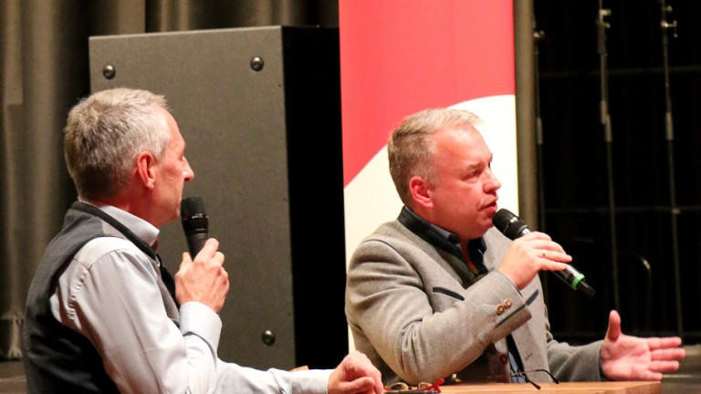 Jean-Marie Leone im Talk mit Norbert Seidl